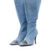d-venus kb large D-Venus-Wide knee-high boots in denim d-venus kb large D-Venus-Wide knee-high boots in denim