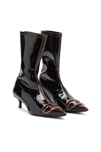 d-venus kittie bt D-Venus-Ankle boots in liquid PU