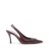 d-venus sb D-Venus-Burgundy slingback pumps in nappa leather d-venus sb D-Venus-Burgundy slingback pumps in nappa leather