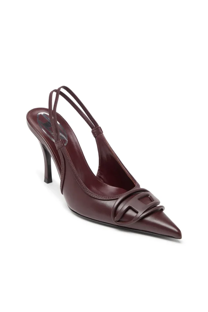 d-venus sb D-Venus-Burgundy slingback pumps in nappa leather d-venus sb D-Venus-Burgundy slingback pumps in nappa leather