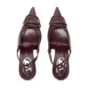 d-venus sb D-Venus-Burgundy slingback pumps in nappa leather d-venus sb D-Venus-Burgundy slingback pumps in nappa leather