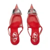 d-venus sb D-Venus-Leather-trim transparent slingback pumps d-venus sb D-Venus-Leather-trim transparent slingback pumps