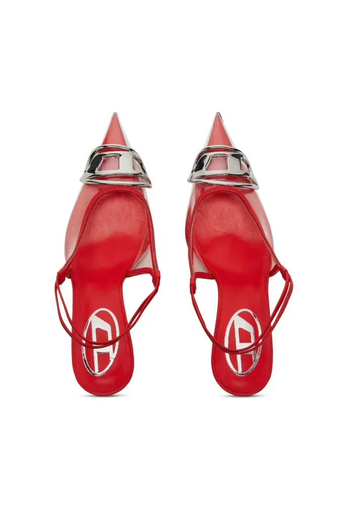 d-venus sb D-Venus-Leather-trim transparent slingback pumps d-venus sb D-Venus-Leather-trim transparent slingback pumps