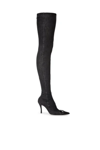 d-venus tbt d D-Venus Tbt D Boots – Over-the-knee boots in stretch denim