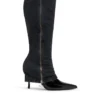 d-venus twisted boot D-Venus-Stiletto knee boots with jean trompe l’oeil d-venus twisted boot D-Venus-Stiletto knee boots with jean trompe l’oeil