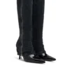 d-venus twisted boot D-Venus-Stiletto knee boots with jean trompe l’oeil d-venus twisted boot D-Venus-Stiletto knee boots with jean trompe l’oeil