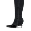 d-venus twisted boot D-Venus-Stiletto knee boots with jean trompe l’oeil d-venus twisted boot D-Venus-Stiletto knee boots with jean trompe l’oeil