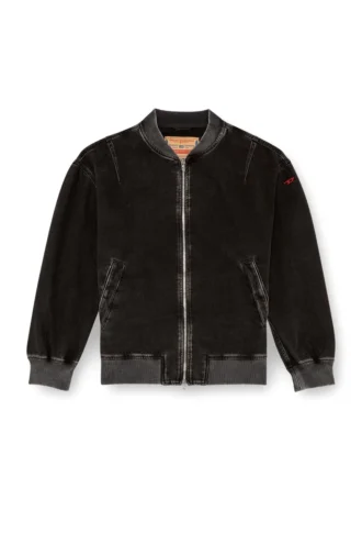 d-vinz Bomber jacket in clean-wash denim