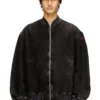 d-vinz Bomber jacket in clean-wash denim d-vinz Bomber jacket in clean-wash denim