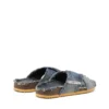 d-woodstock cross D-Woodstock-Crossover slides in frayed denim d-woodstock cross D-Woodstock-Crossover slides in frayed denim