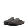 d-woodstock slip-on D-Woodstock-Clogs in crackle-effect suede
