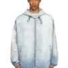 d-wynny jogg Hooded jacket in printed bleach-effect JoggJeans d-wynny jogg Hooded jacket in printed bleach-effect JoggJeans