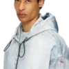 d-wynny jogg Hooded jacket in printed bleach-effect JoggJeans d-wynny jogg Hooded jacket in printed bleach-effect JoggJeans