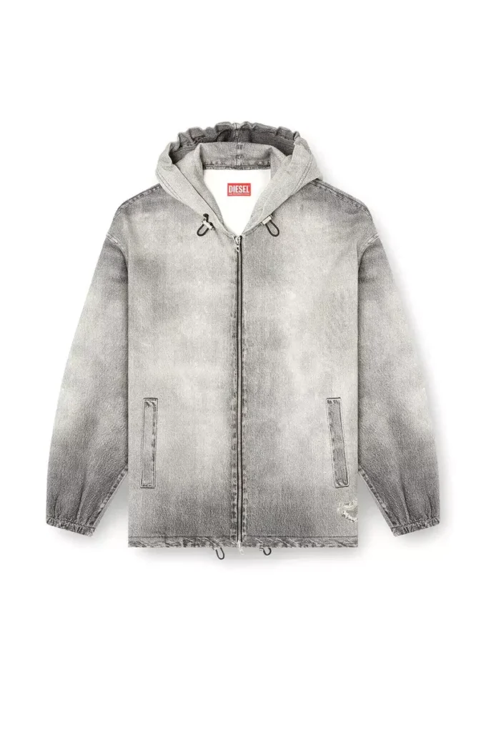 d-wynny jogg Hooded jacket in trompe l’oeil JoggJeans d-wynny jogg Hooded jacket in trompe l’oeil JoggJeans