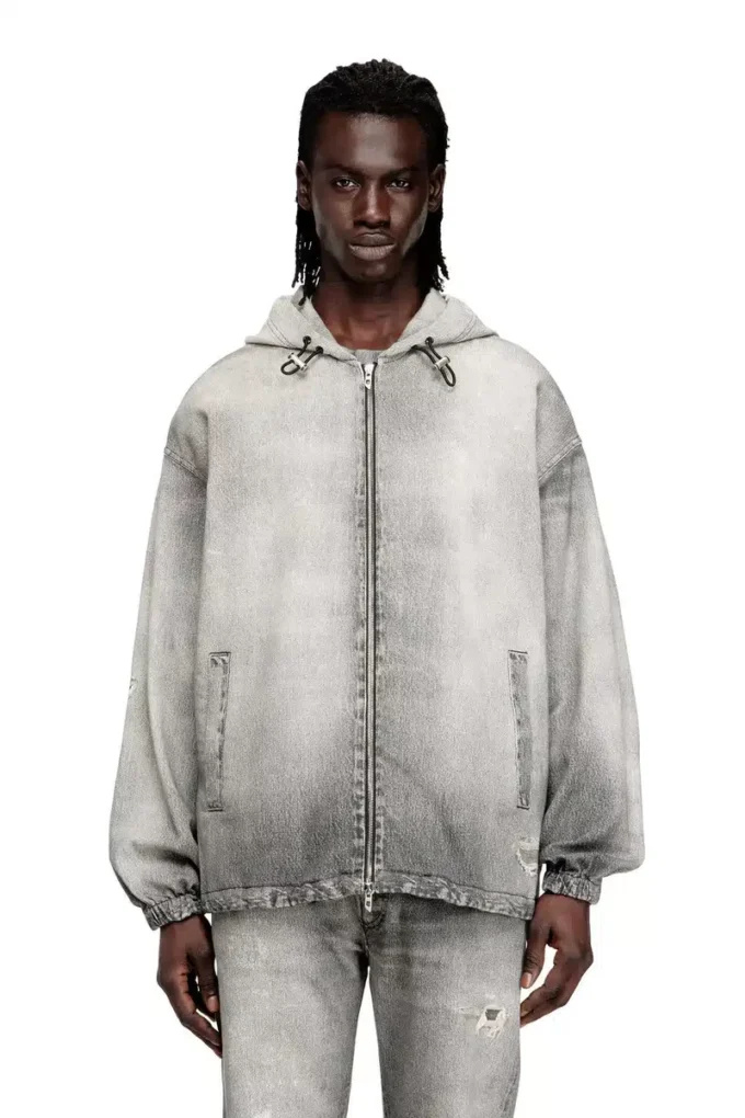 d-wynny jogg Hooded jacket in trompe l’oeil JoggJeans d-wynny jogg Hooded jacket in trompe l’oeil JoggJeans