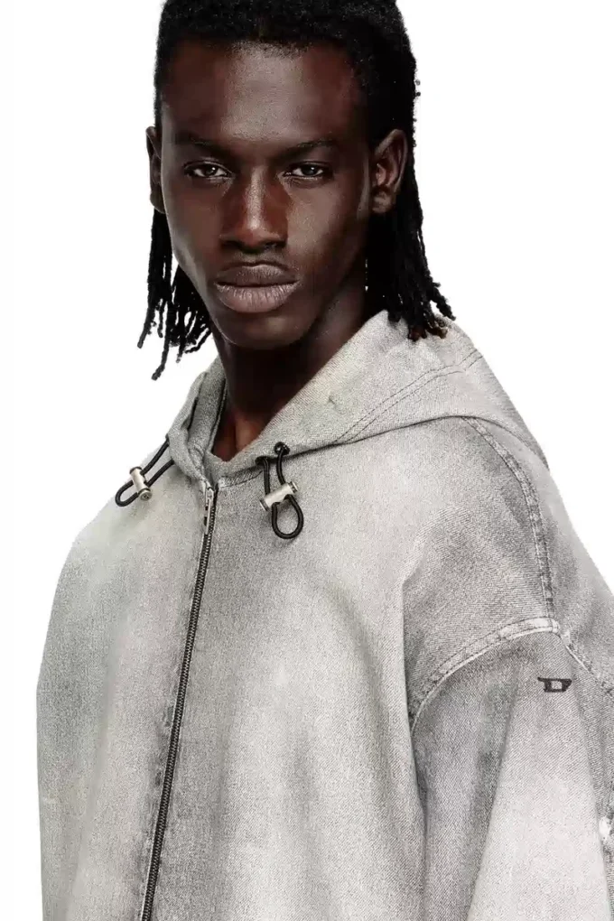 d-wynny jogg Hooded jacket in trompe l’oeil JoggJeans d-wynny jogg Hooded jacket in trompe l’oeil JoggJeans