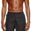 daniel-41-mono-utlt Mid-length swim shorts with all-over logo daniel-41-mono-utlt Mid-length swim shorts with all-over logo