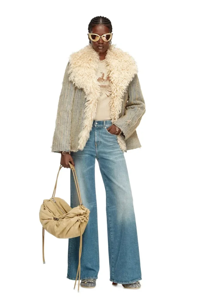 de-aconic-s Jacket in floating-thread jacquard denim de-aconic-s Jacket in floating-thread jacquard denim