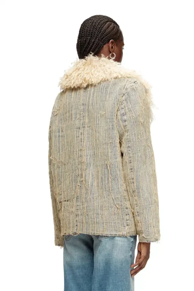 de-aconic-s Jacket in floating-thread jacquard denim de-aconic-s Jacket in floating-thread jacquard denim