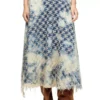 de-annet-fsh1 Midi skirt in houndstooth-weave denim de-annet-fsh1 Midi skirt in houndstooth-weave denim