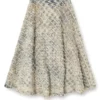 de-annina-fsh Long skirt in dévoré houndstooth denim de-annina-fsh Long skirt in dévoré houndstooth denim