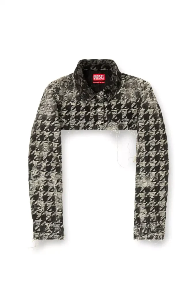 de-ansis-fsh2 Shrug in houndstooth-weave denim de-ansis-fsh2 Shrug in houndstooth-weave denim