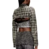 de-ansis-fsh2 Shrug in houndstooth-weave denim de-ansis-fsh2 Shrug in houndstooth-weave denim