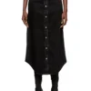 de-ard-long Midi denim skirt de-ard-long Midi denim skirt