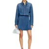 de-drevia-s Denim dress with back embroidery de-drevia-s Denim dress with back embroidery