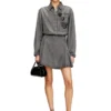 de-drevia-s Denim dress with embroidered patches de-drevia-s Denim dress with embroidered patches