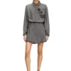 de-drevia-s Denim dress with embroidered patches de-drevia-s Denim dress with embroidered patches