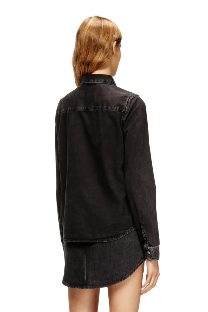 de-eazy Denim shirt with contrasting stitching de-eazy Denim shirt with contrasting stitching