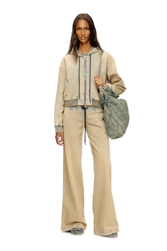 de-giri-crop jogg Zipped hoodie in coloured JoggJeans de-giri-crop jogg Zipped hoodie in coloured JoggJeans