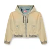 de-giri-crop jogg Zipped hoodie in coloured JoggJeans de-giri-crop jogg Zipped hoodie in coloured JoggJeans
