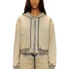 de-giri-crop jogg Zipped hoodie in coloured JoggJeans de-giri-crop jogg Zipped hoodie in coloured JoggJeans