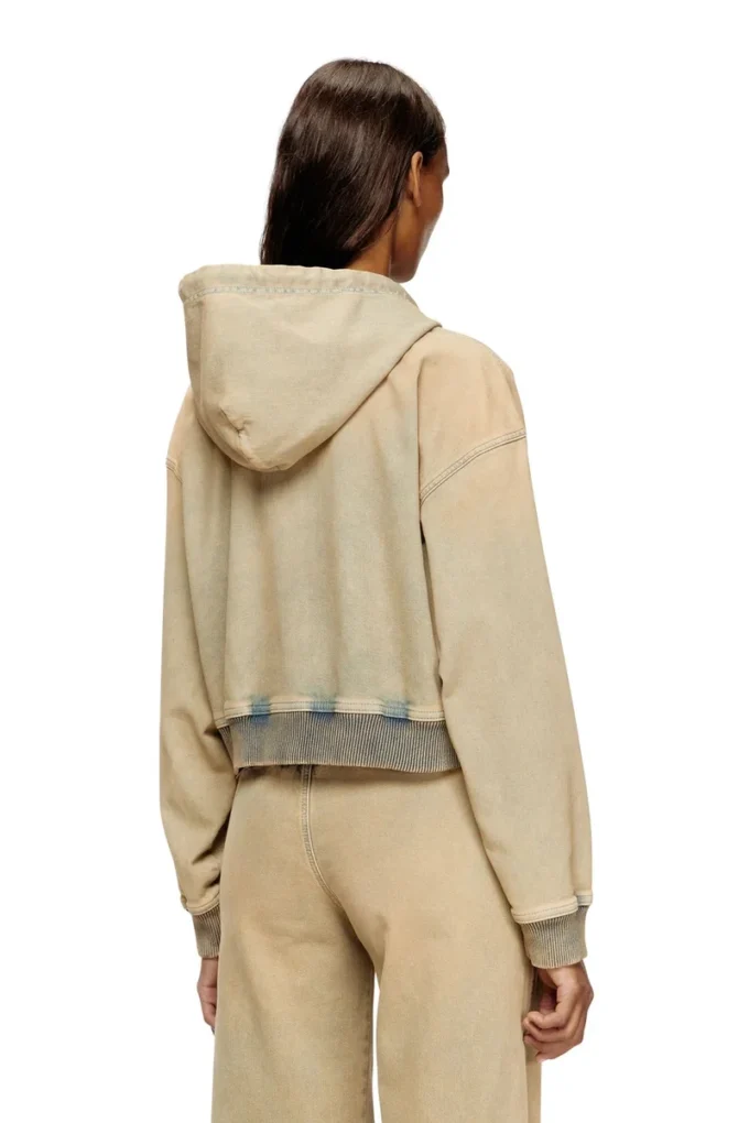 de-giri-crop jogg Zipped hoodie in coloured JoggJeans de-giri-crop jogg Zipped hoodie in coloured JoggJeans
