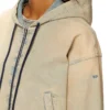 de-giri-crop jogg Zipped hoodie in coloured JoggJeans de-giri-crop jogg Zipped hoodie in coloured JoggJeans