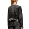 de-graffy-fsh Jacket in lasered cotton-hemp denim de-graffy-fsh Jacket in lasered cotton-hemp denim