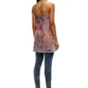 de-held-short-fse Strappy midi dress in sequin denim de-held-short-fse Strappy midi dress in sequin denim