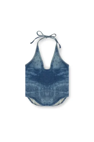 de-janice-s Halterneck top in Reform denim