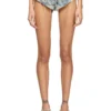 de-jizz-fsh1 Shorts in houndstooth-weave denim de-jizz-fsh1 Shorts in houndstooth-weave denim