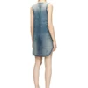de-laris-dress-s Short dress in marbled denim de-laris-dress-s Short dress in marbled denim