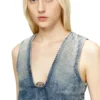 de-laris-dress-s Short dress in marbled denim de-laris-dress-s Short dress in marbled denim
