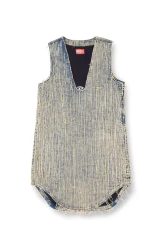 de-laris-dress-s2 Distressed effect denim dress
