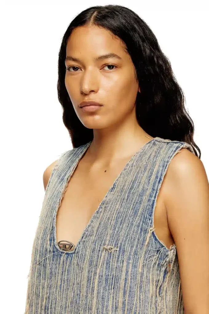 de-laris-dress-s2 Distressed effect denim dress de-laris-dress-s2 Distressed effect denim dress