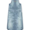 de-lina-s Long dress in marbled denim de-lina-s Long dress in marbled denim