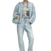 de-marge-fse Oversized jacket in crystal denim de-marge-fse Oversized jacket in crystal denim
