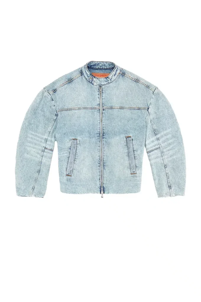 de-marge-fse Oversized jacket in crystal denim de-marge-fse Oversized jacket in crystal denim