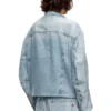 de-marge-fse Oversized jacket in crystal denim de-marge-fse Oversized jacket in crystal denim