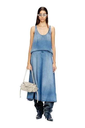 de-misy-s Top in lightweight stonewashed denim